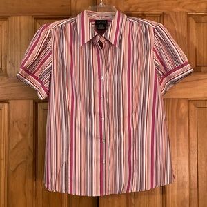 NWOT Vintage George Stretch Top Blouse Size XL 16/18 (#1)